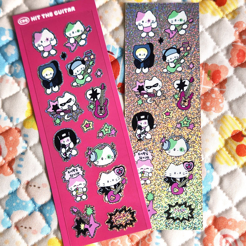 Catdabang Holographic Kitties Sticker Sheet - Dandy Mail