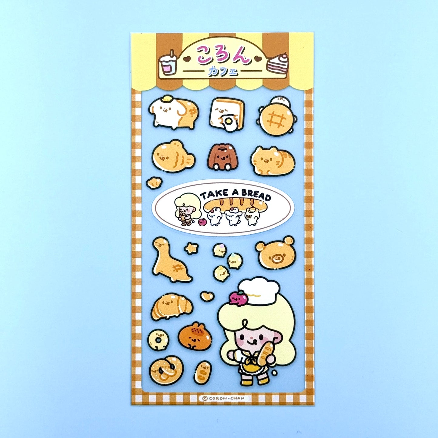 Coron Cafe Sticker Sheets - Dandy Mail