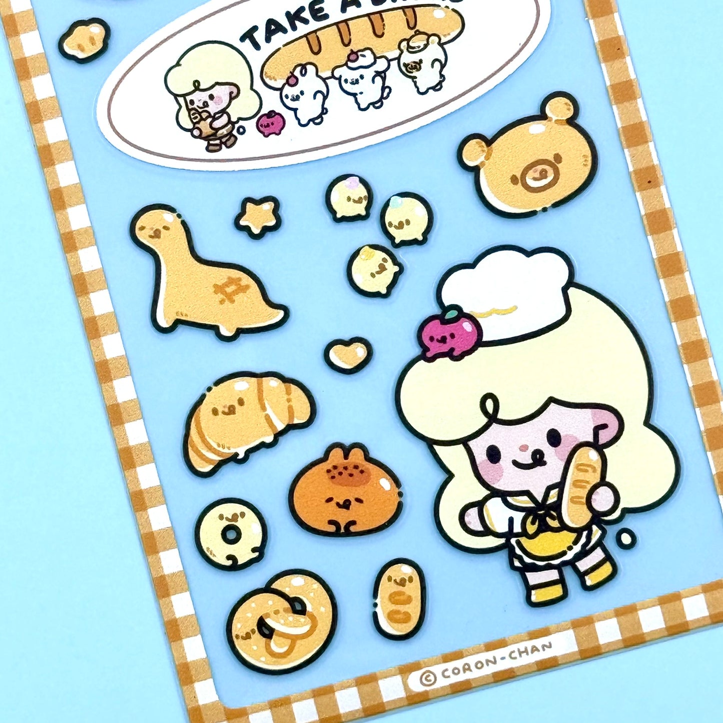 Coron Cafe Sticker Sheets - Dandy Mail