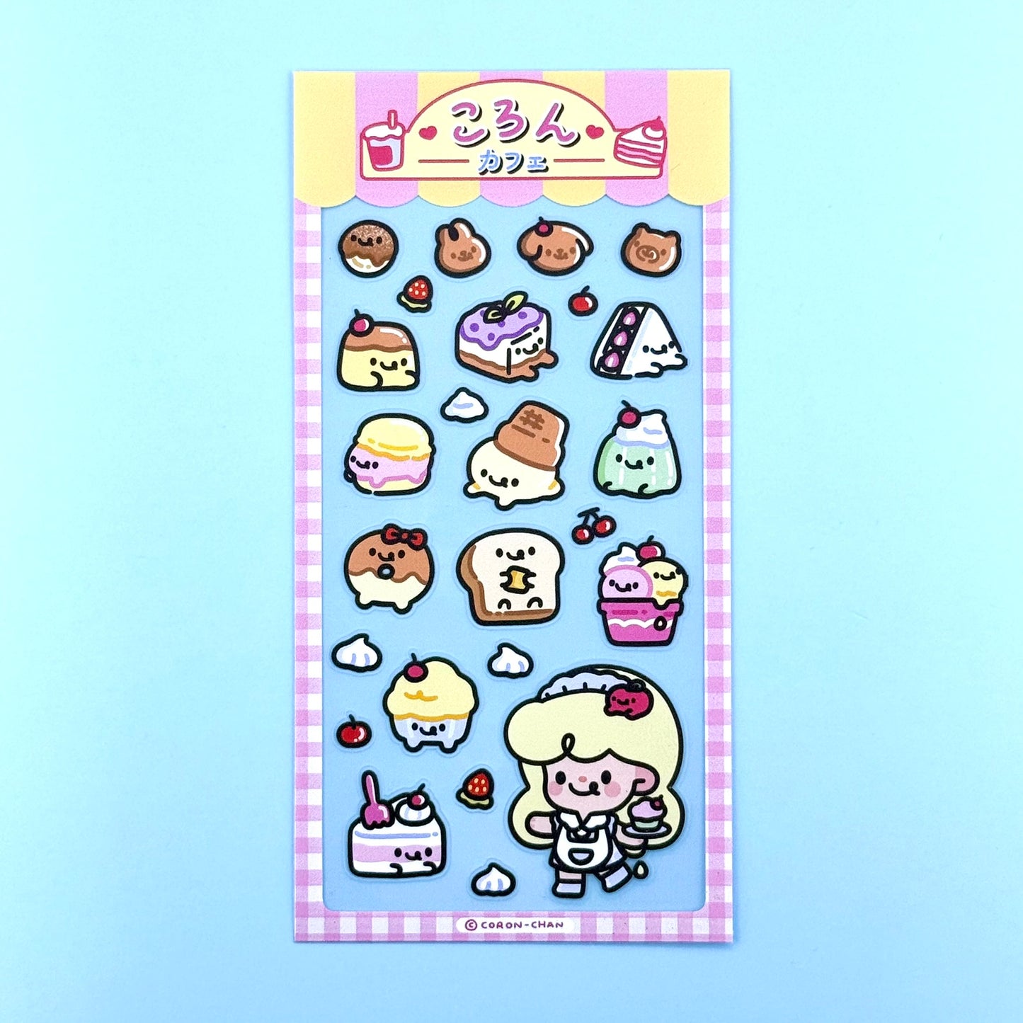 Coron Cafe Sticker Sheets - Dandy Mail