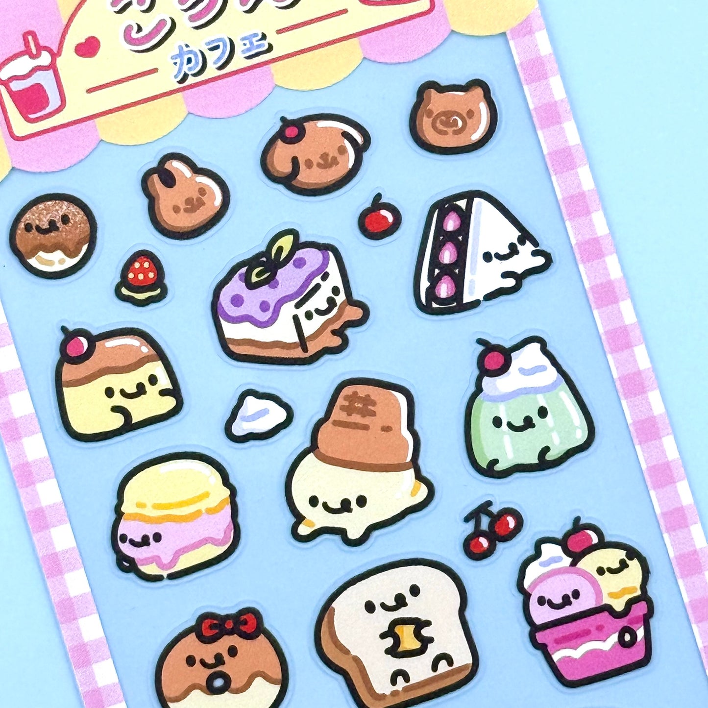 Coron Cafe Sticker Sheets - Dandy Mail