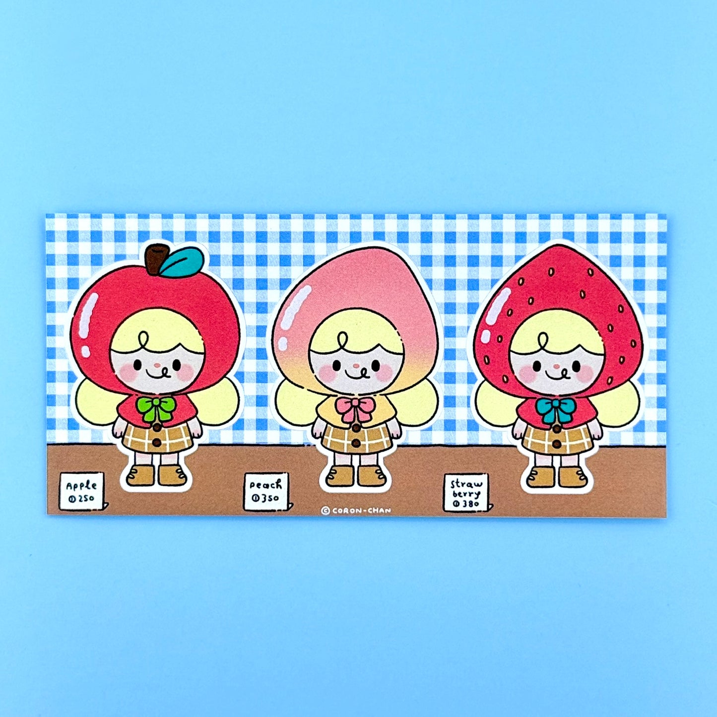 Coron Citrus and Sweet Sticker Sheets - Dandy Mail