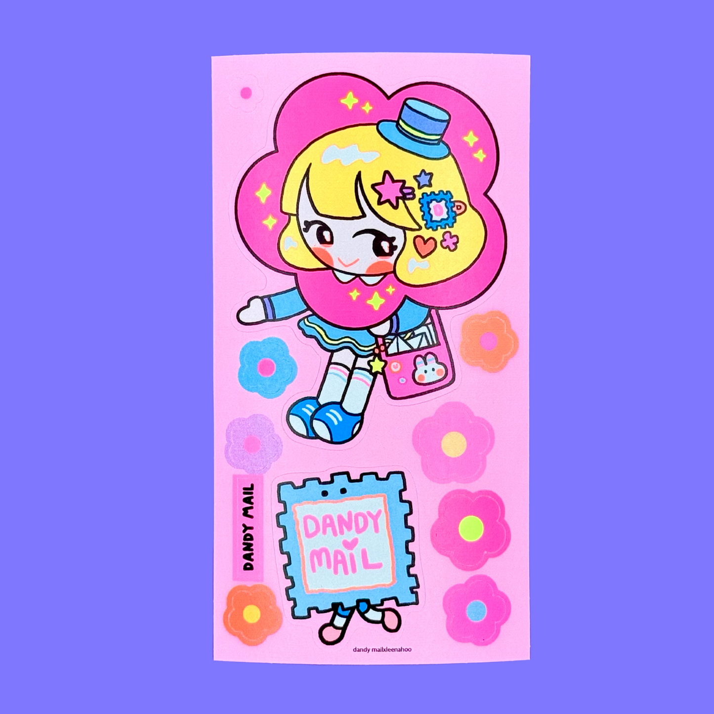 Dandy Mail x Leenahoo Exclusive Sticker Sheet - Dandy Mail
