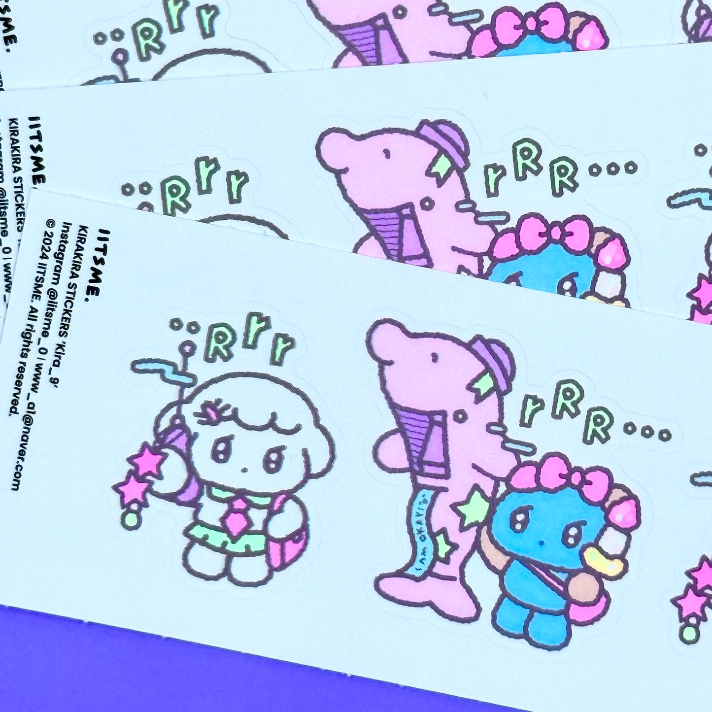 IITS ME Kira_9 Sticker Sheet