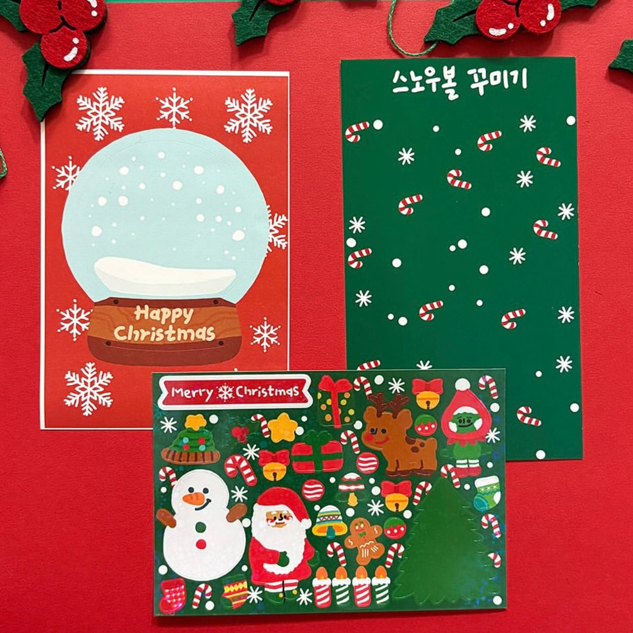 Dinga Mart 2024 Christmas Sticker Pack