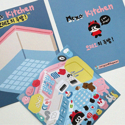 Dinga Mart Oreo Kitchen Sticker Sheet - Dandy Mail