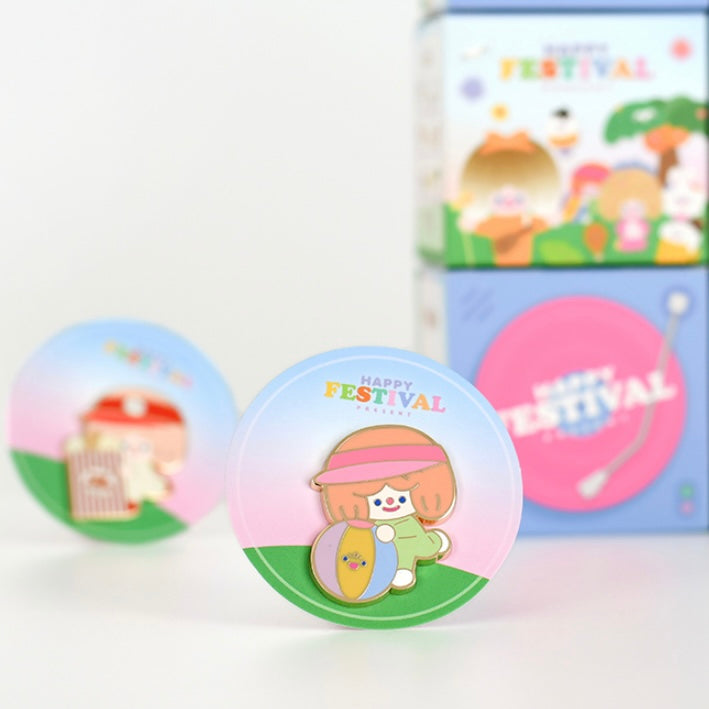 Recorder Factory Happy Festival Button Blind Box