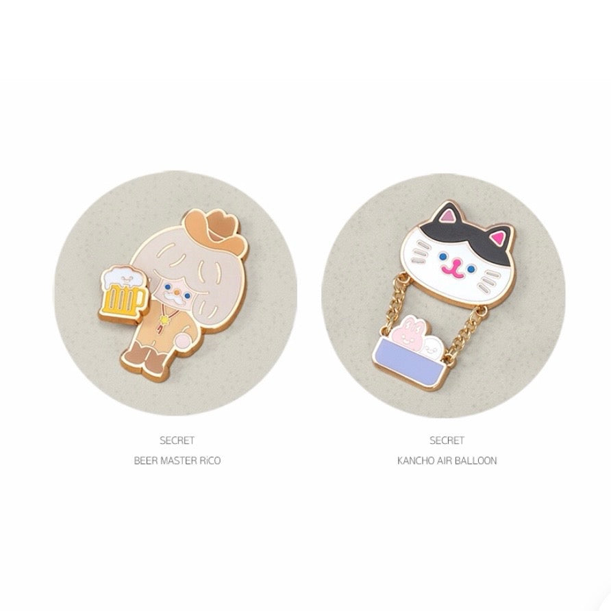 Recorder Factory Happy Festival Button Blind Box