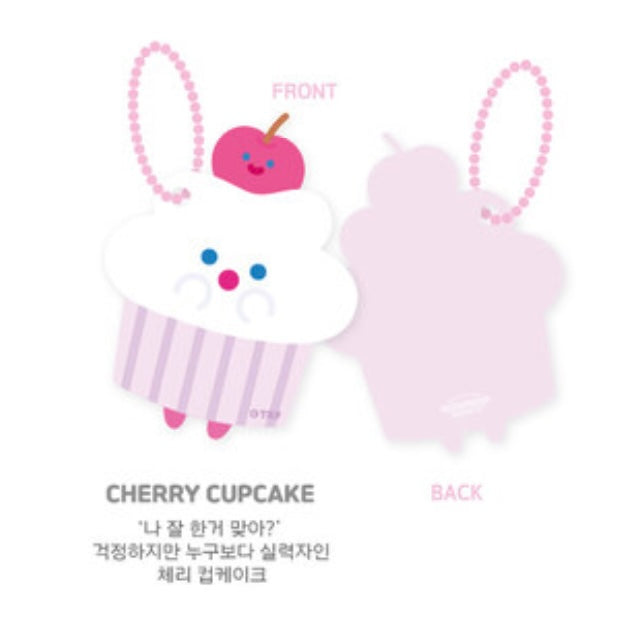 Recorder Factory Cupcake Keyrings
