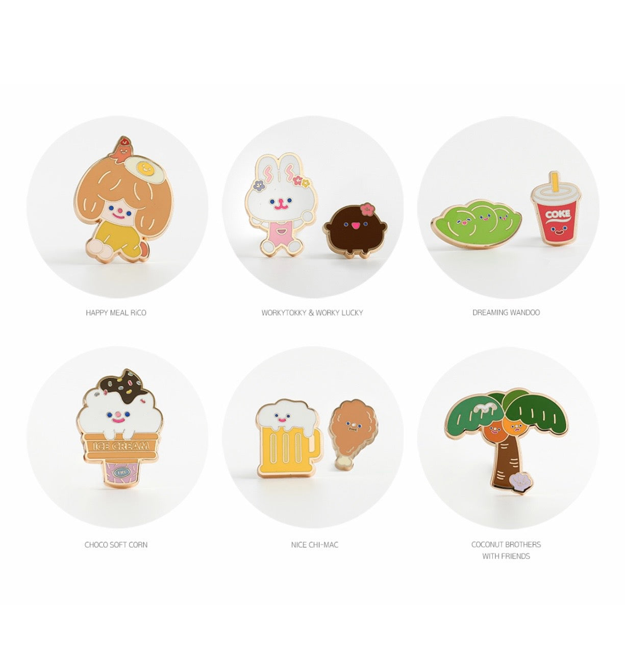 Recorder Factory Happy Festival Button Blind Box