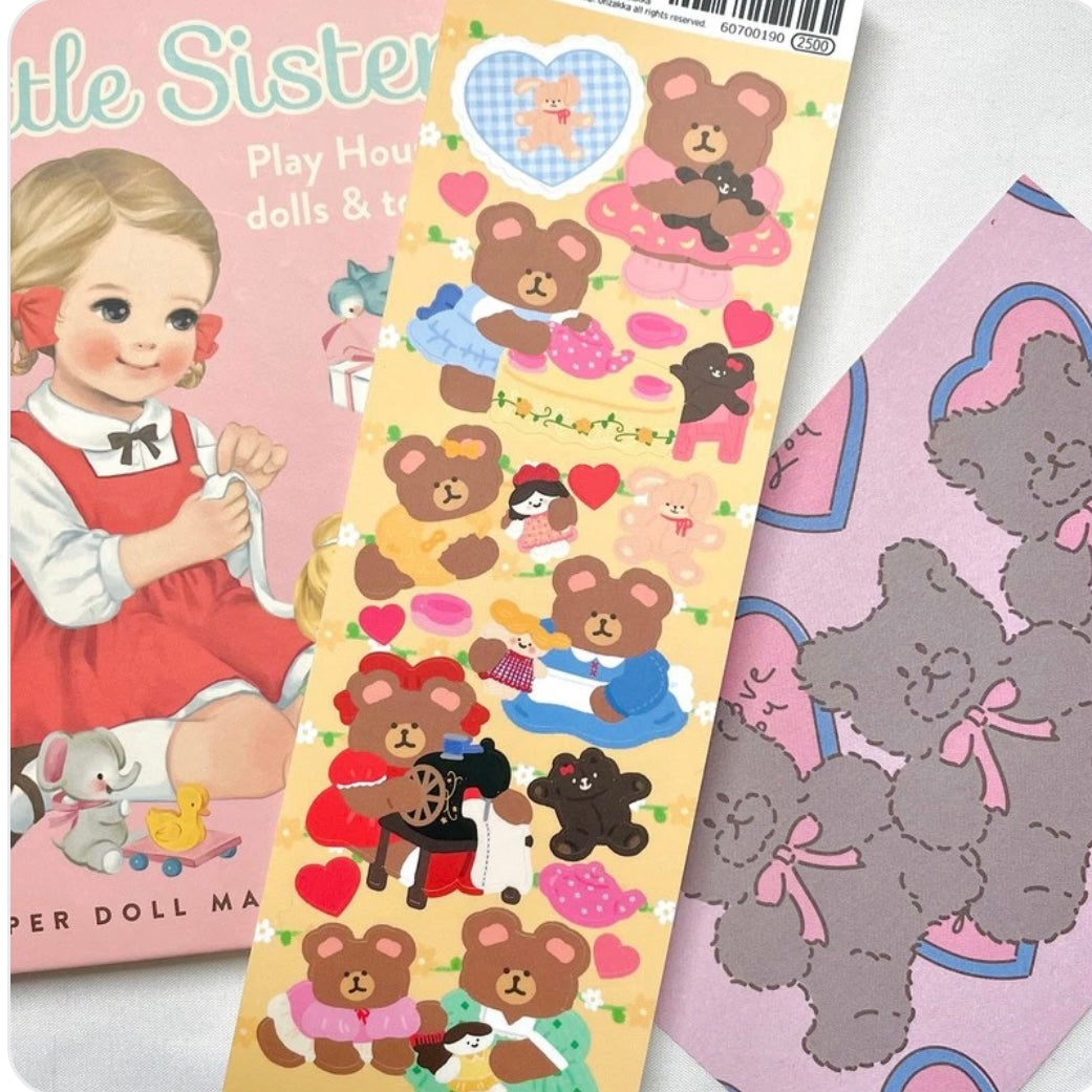 Oh Zakka Tea Party Sticker Sheet