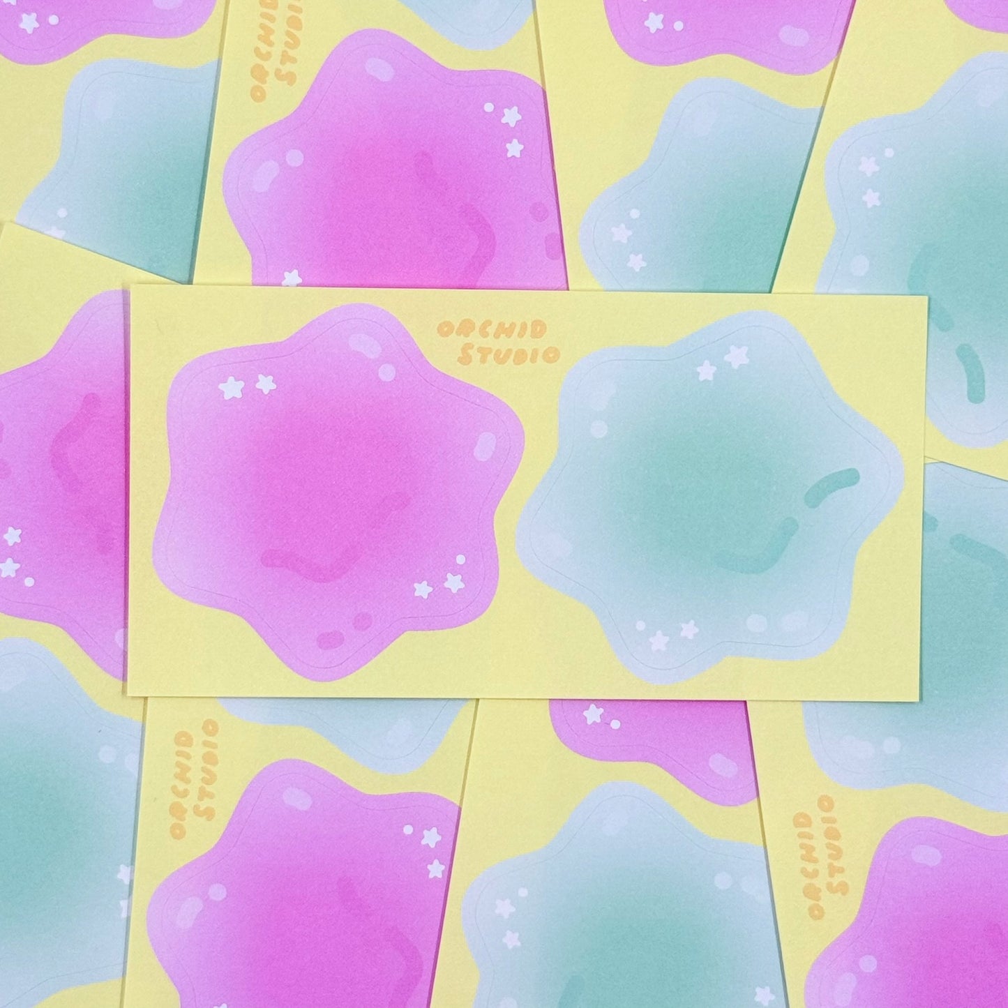 Orchid Studio Star Candy Memo Stickers