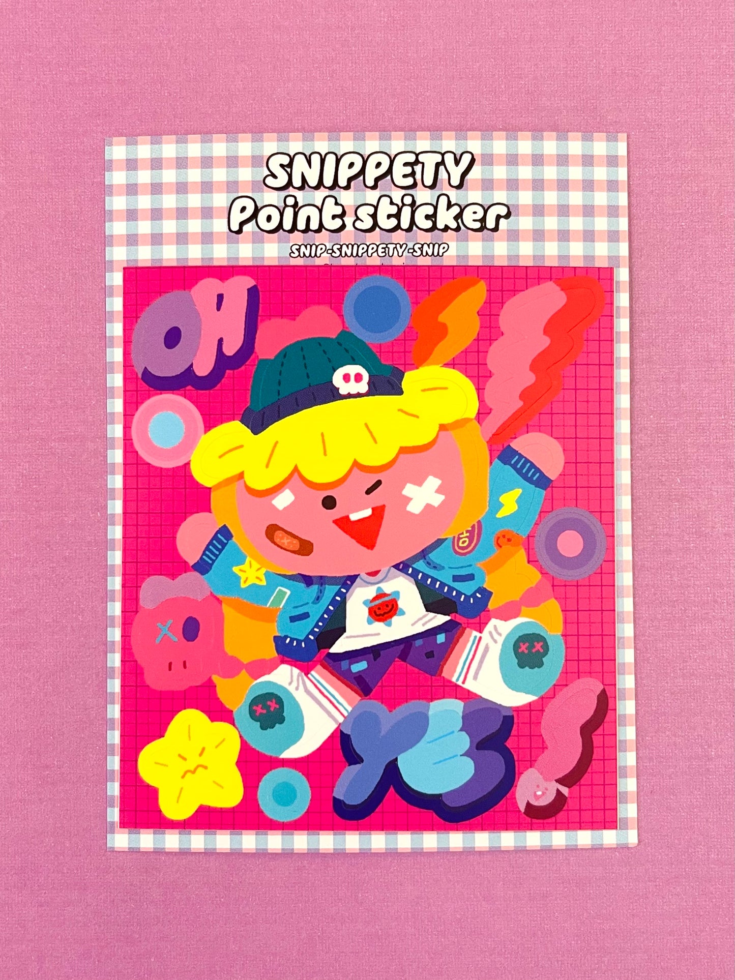 Snip Snippety Snip by Leenahoo Character Stickers - Dandy Mail