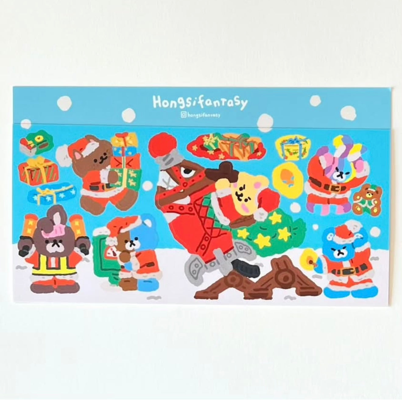 Hongsi Fantasy Rocket Man Sticker Sheet