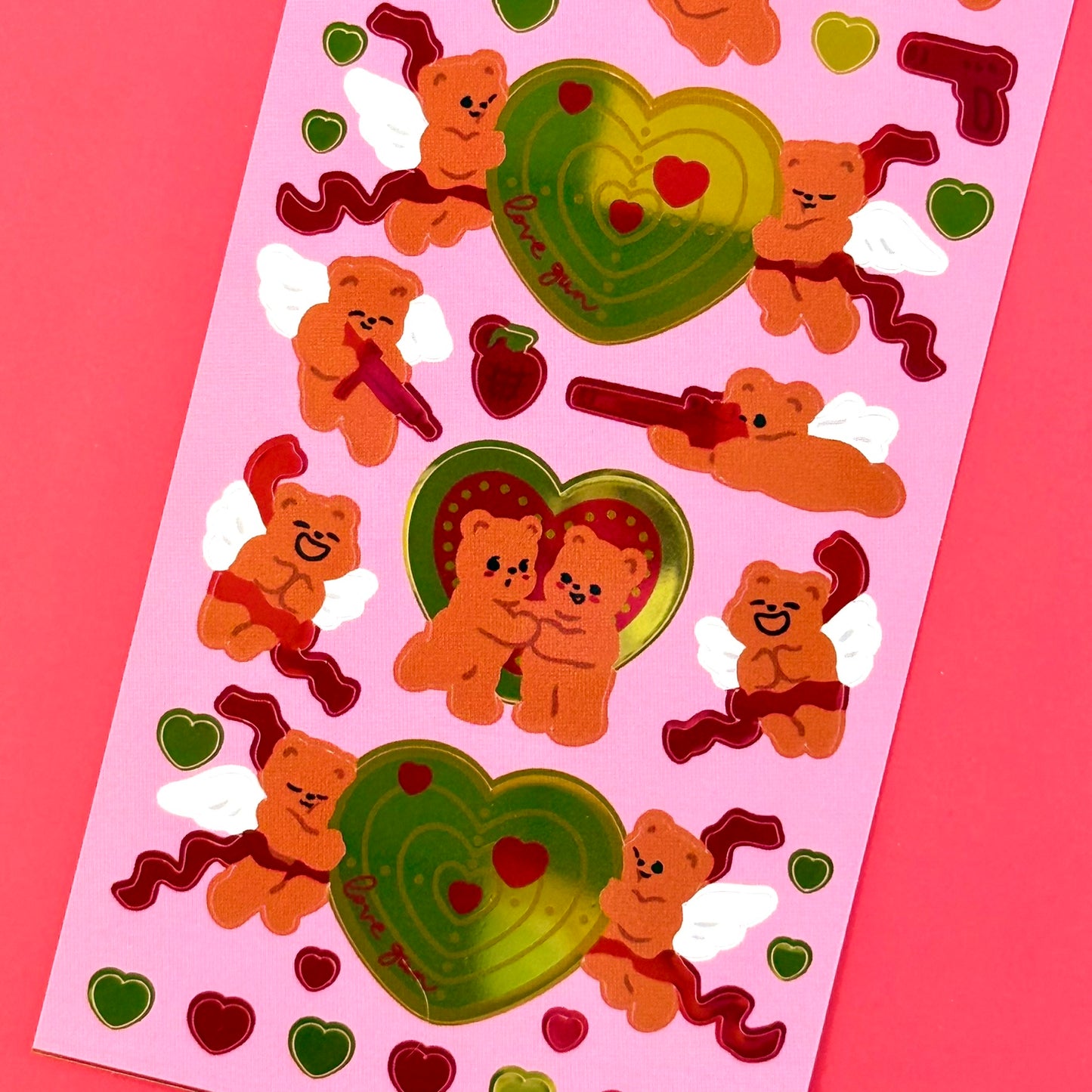 Pureureum Love G*n Sticker Sheet - Dandy Mail