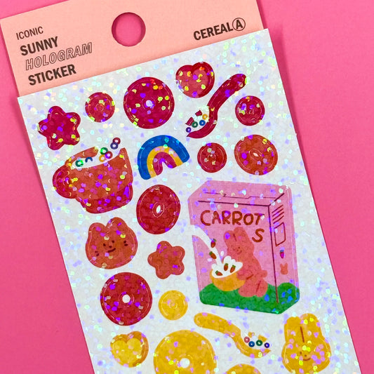 Iconic Cereal Sticker Sheet - Dandy Mail