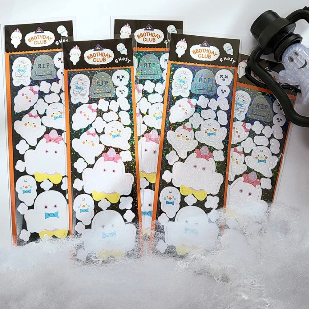 Bbothday Club Halloween Sticker Pack