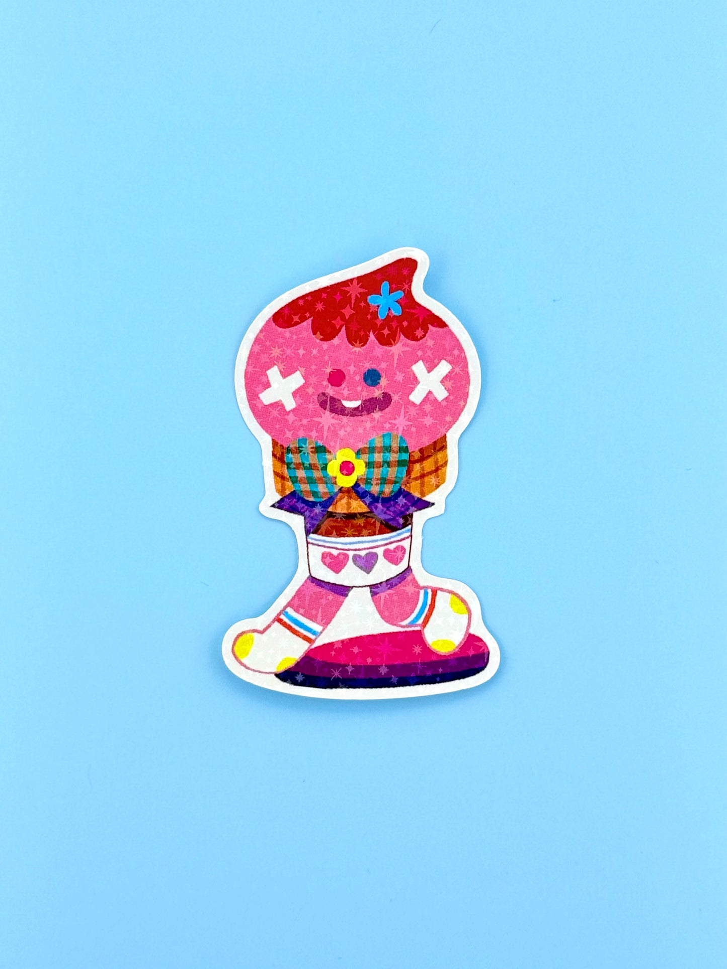 Leenahoo Ice Cream Character Stickers - Dandy Mail