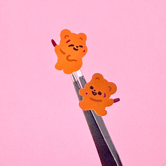 Pureureum Crayon Bears Sticker Sheet - Dandy Mail
