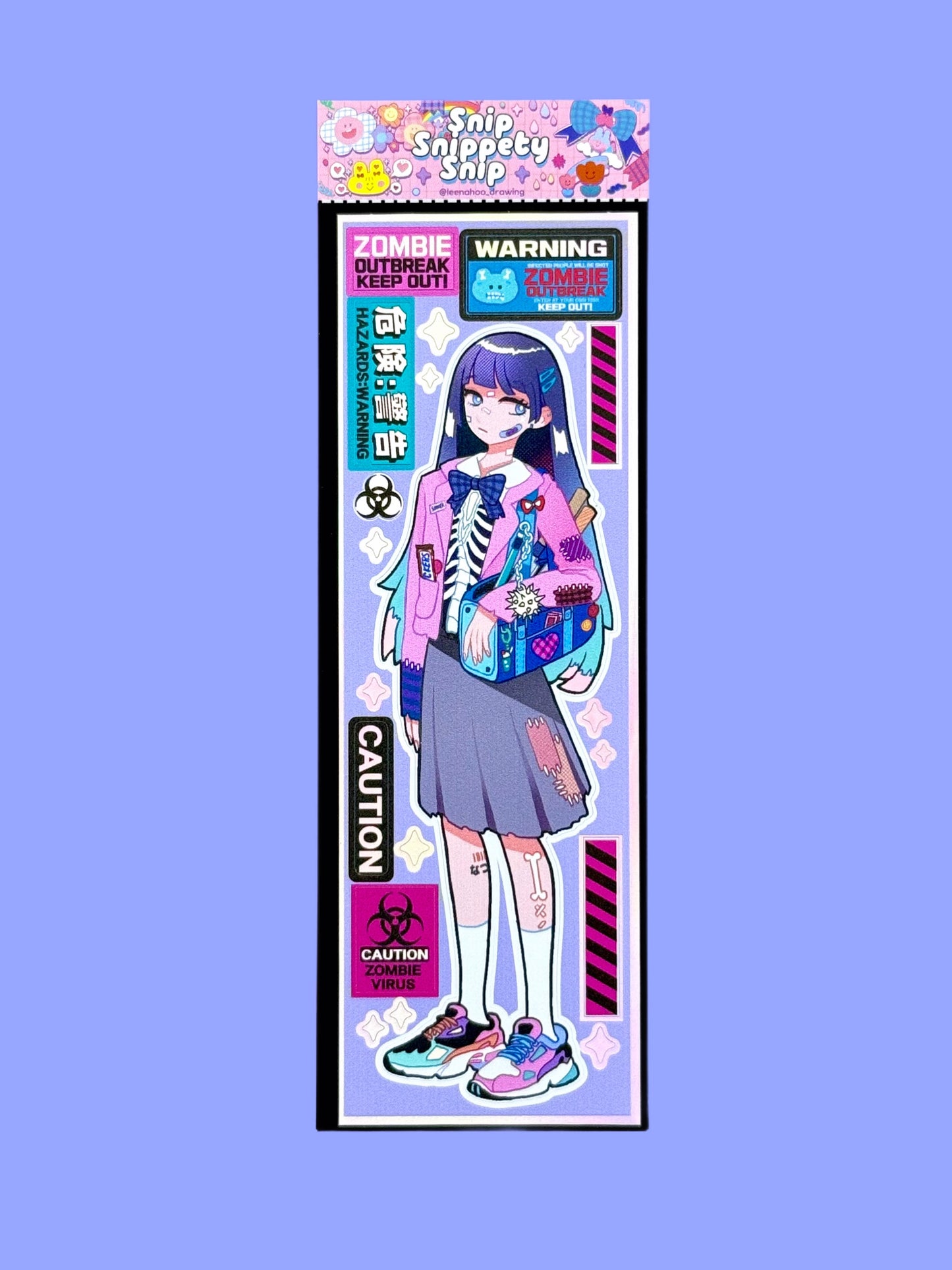 Leenahoo Hello Girls Sticker Sheet - Dandy Mail