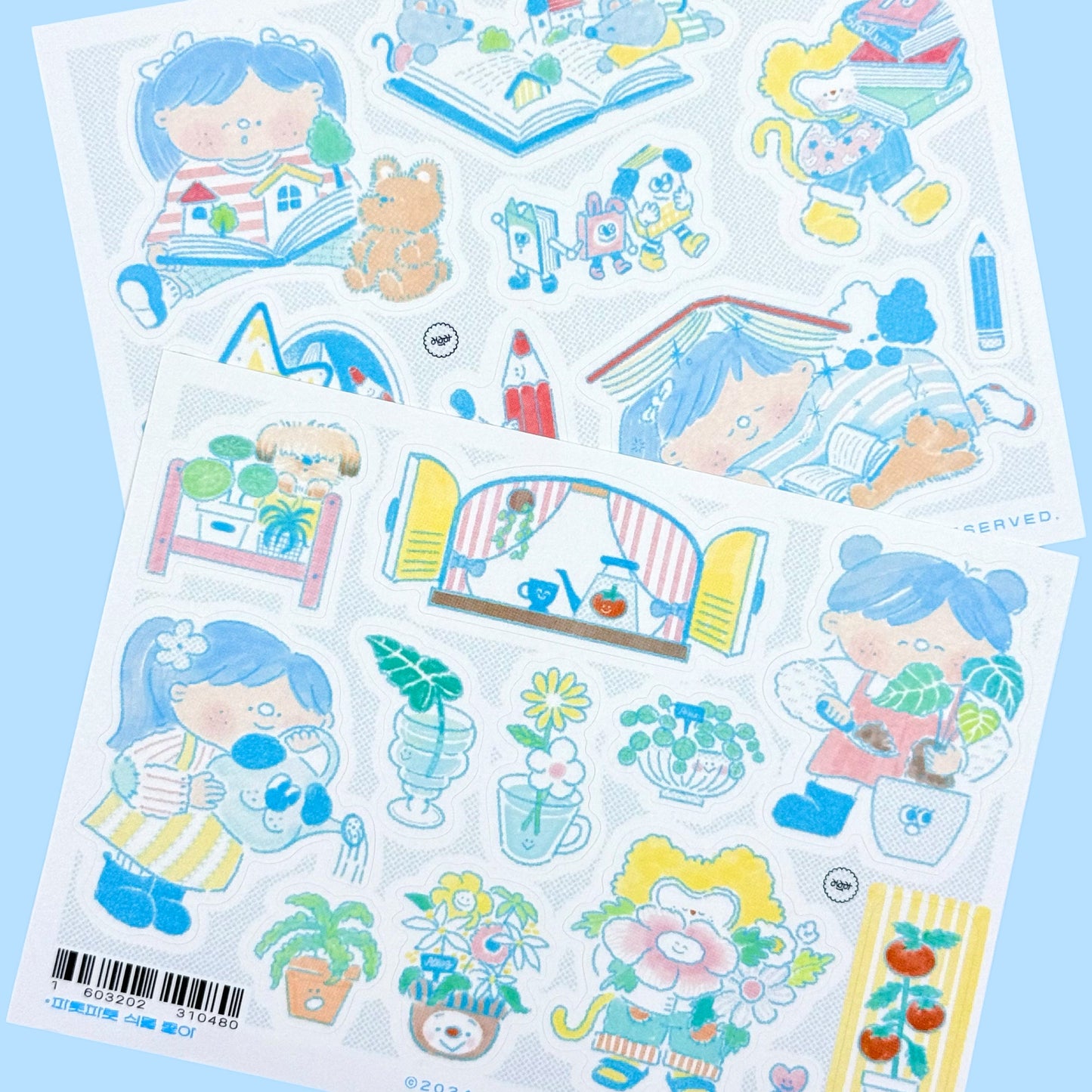 Abuba Studio Everyday Tasks Sticker Sheets - Dandy Mail