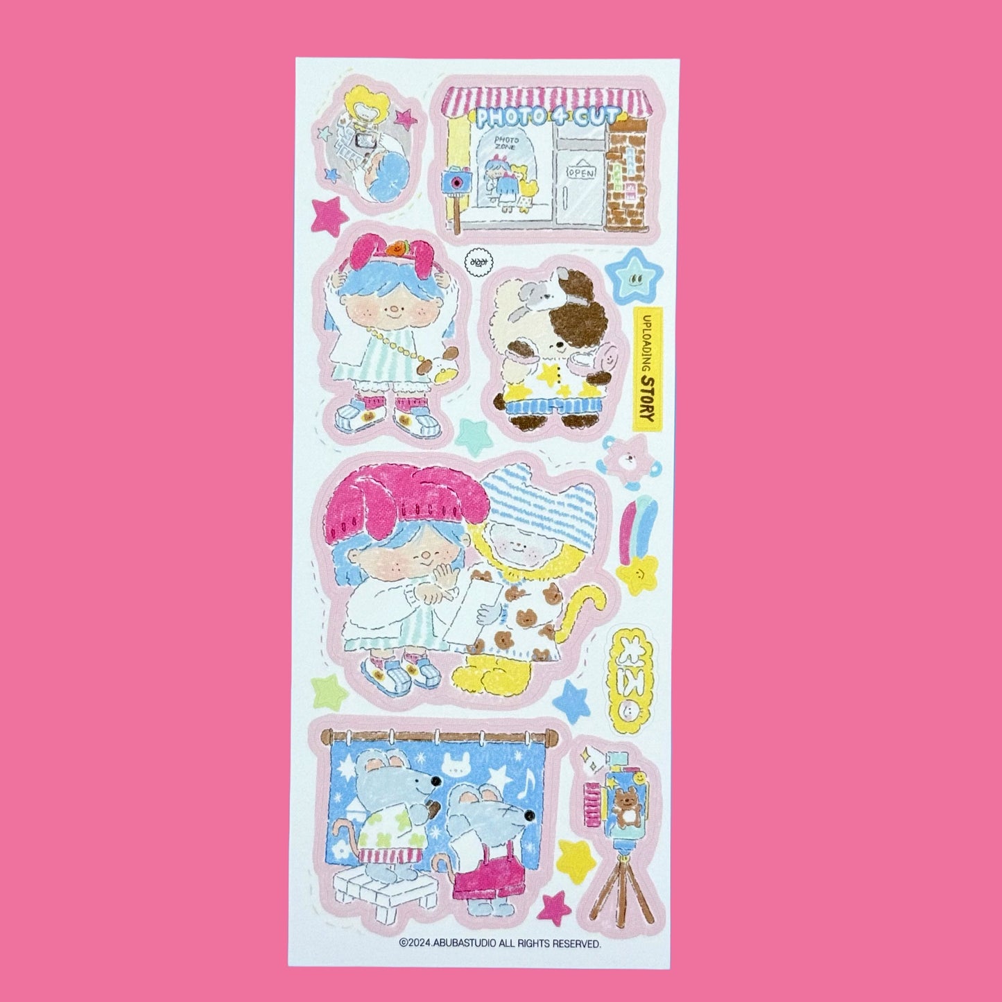 Abuba Studio Day of Fun Sticker Sheet(s) - Dandy Mail