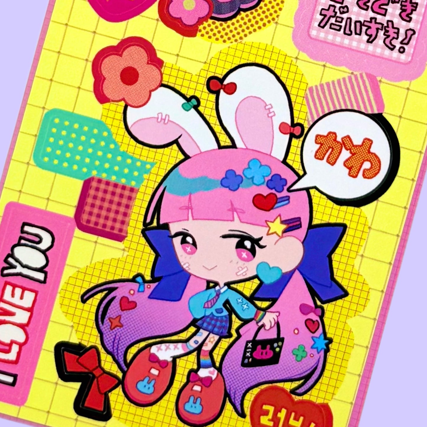 Leenahoo Chibi Girls Sticker Sheet - Dandy Mail