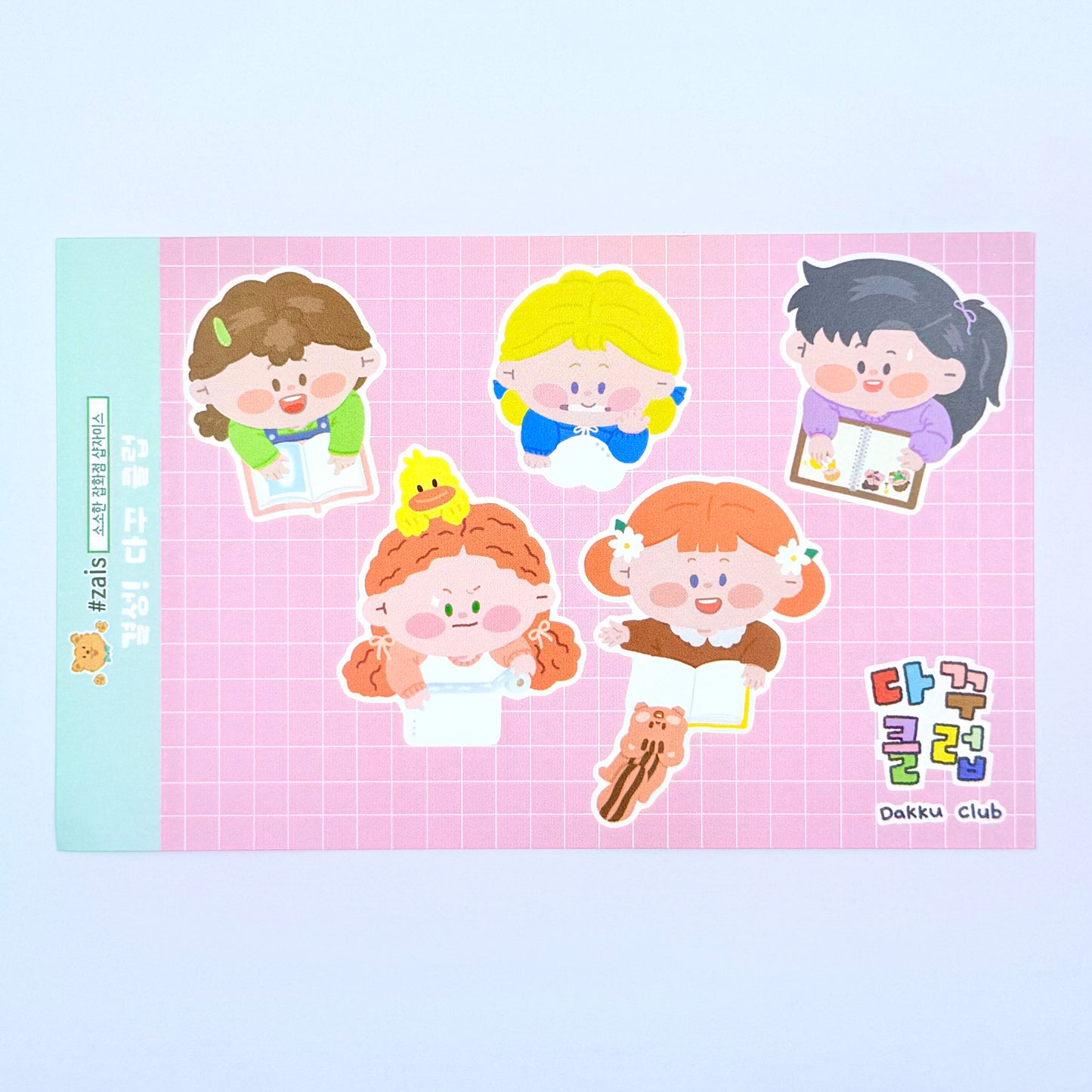 Shop Zais Sticker Friends Sticker Sheet - Dandy Mail