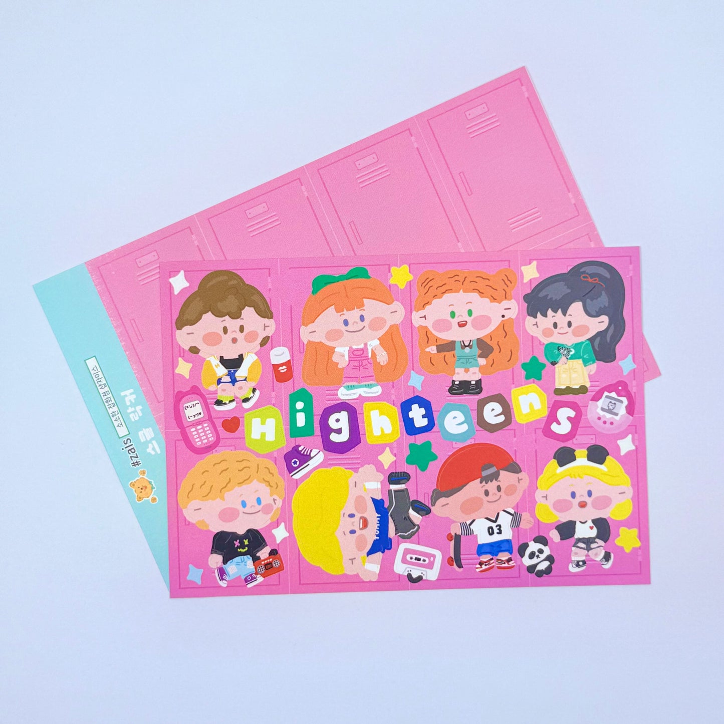 Shop Zais High Teens Sticker Sheet - Dandy Mail