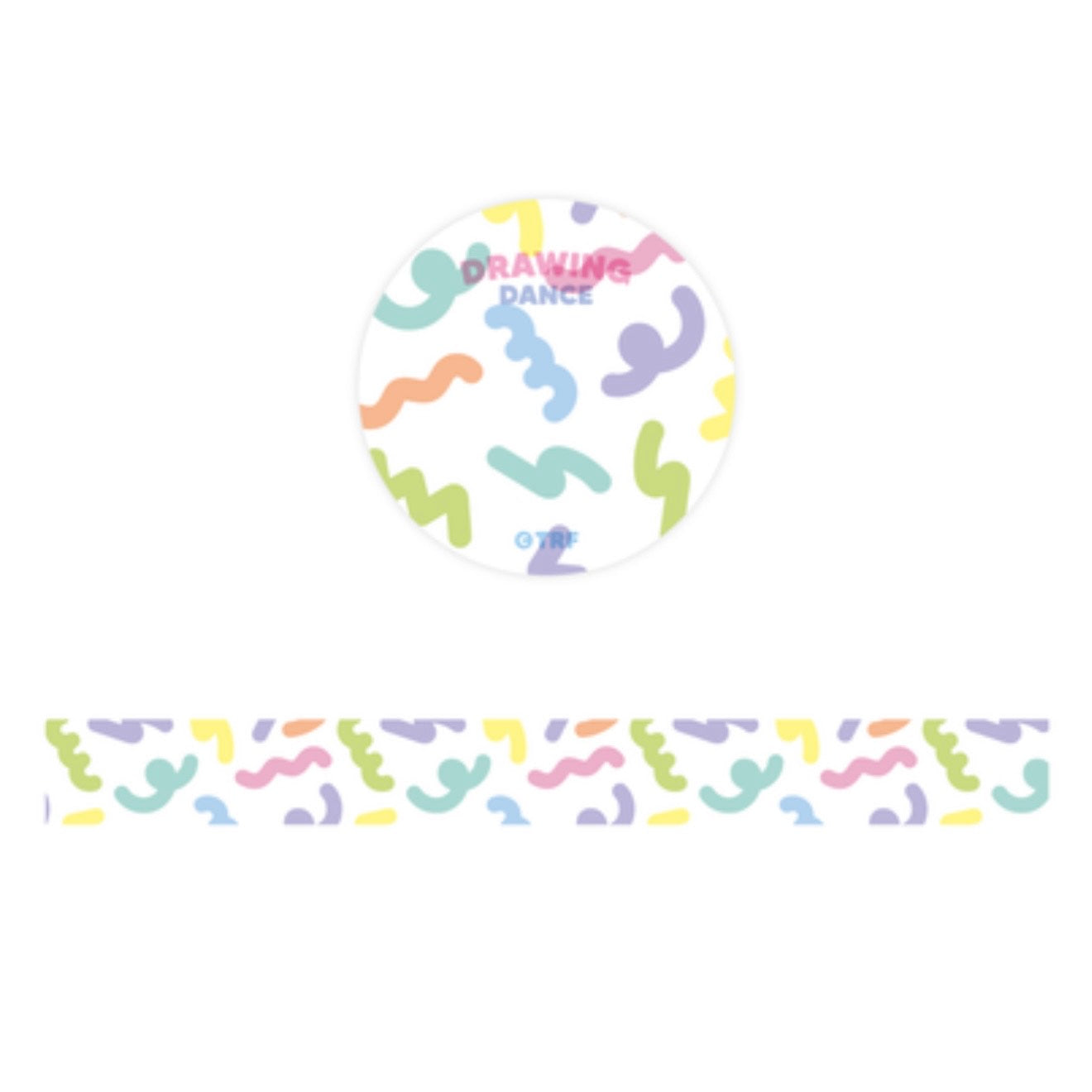 Recorder Factory Drawing Dance Washi Tape - Dandy Mail