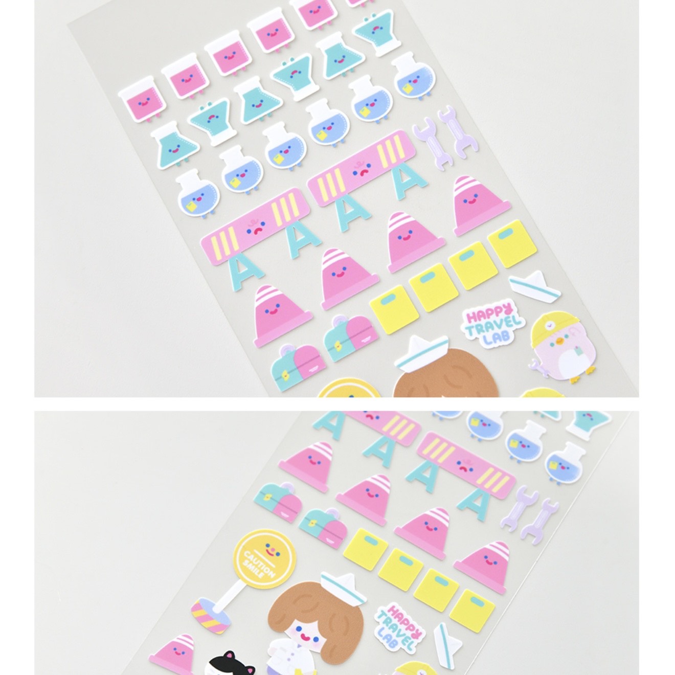Recorder Factory Happy Factory Sticker Sheet