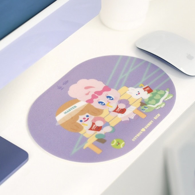 Recorder Factory Esther Bunny x Rico Pen Mouse Pad