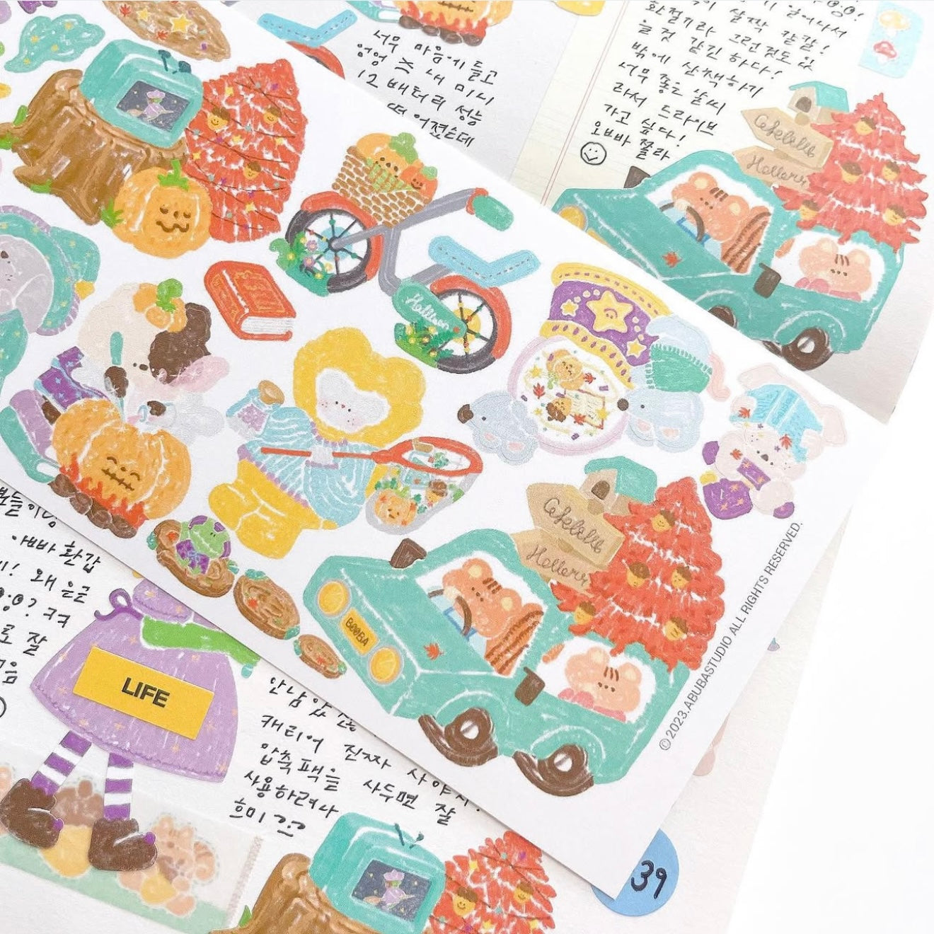 Abuba Studio Witchy Woman Sticker Sheet - Dandy Mail