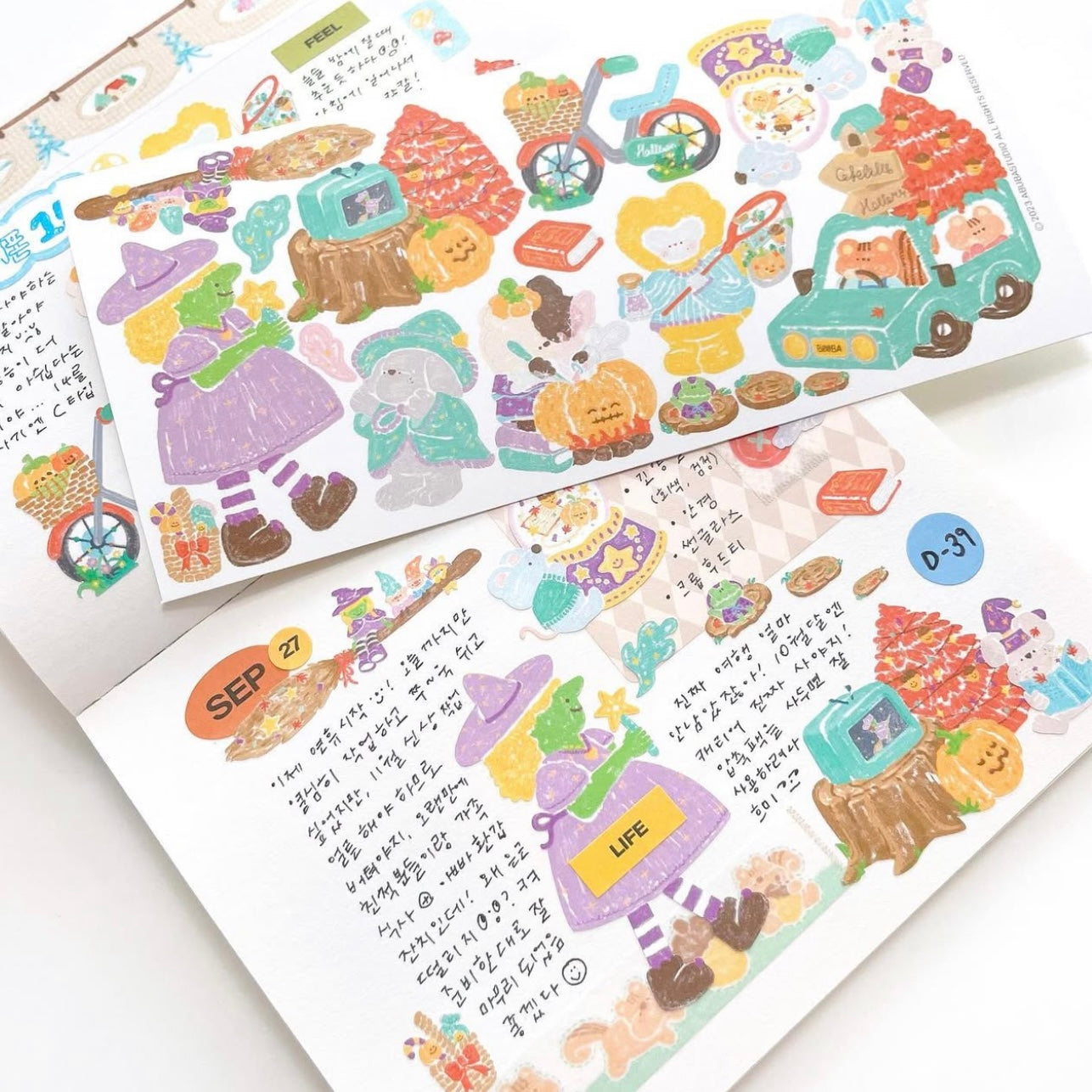 Abuba Studio Witchy Woman Sticker Sheet - Dandy Mail