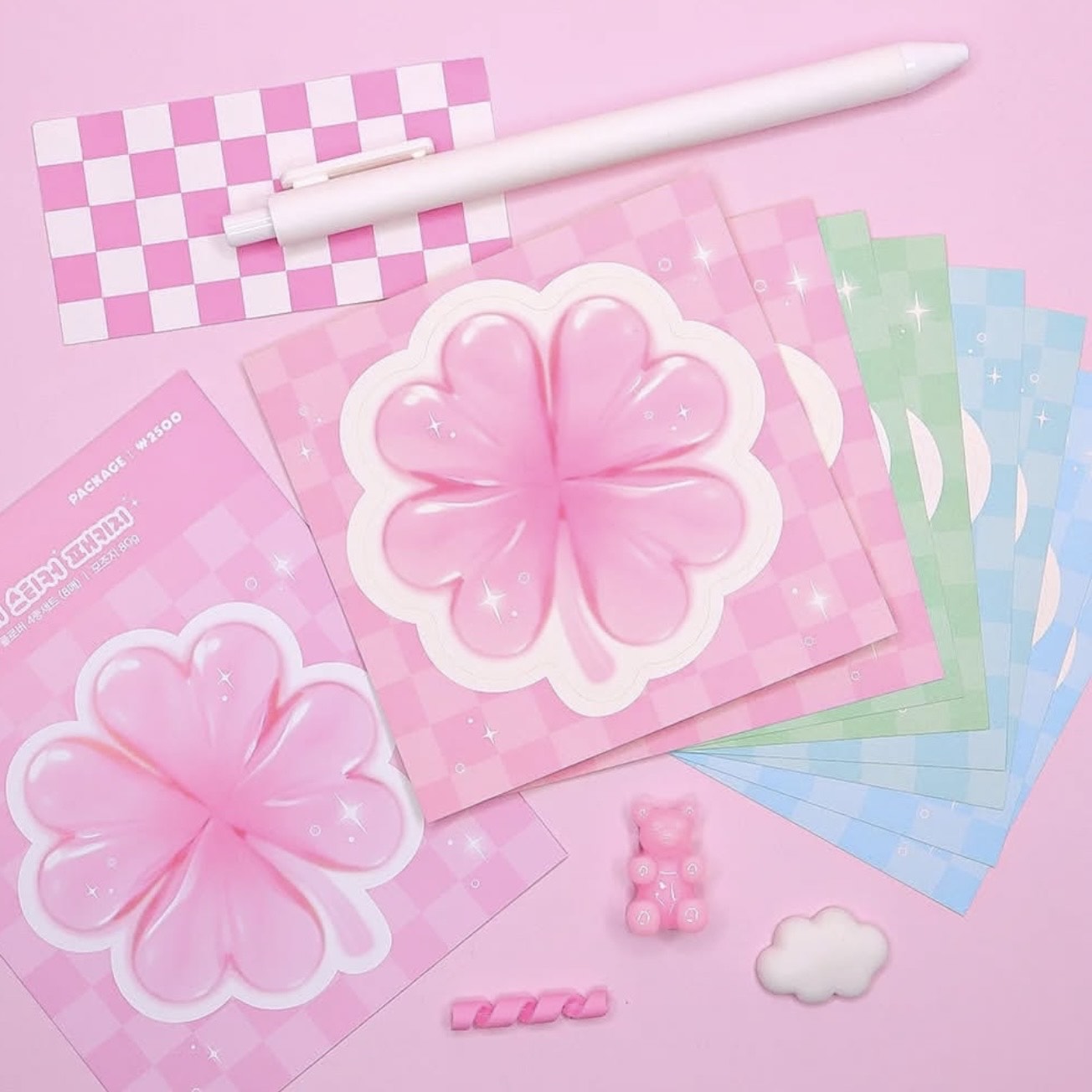 Joie Atelier Clover Memo Sticker Pack