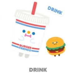 Recorder Factory Happy Picnic "Big Water Sticker" - Dandy Mail