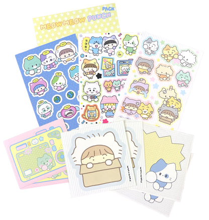 Ppomppom Studio Meow Meow Punch Pack - Dandy Mail