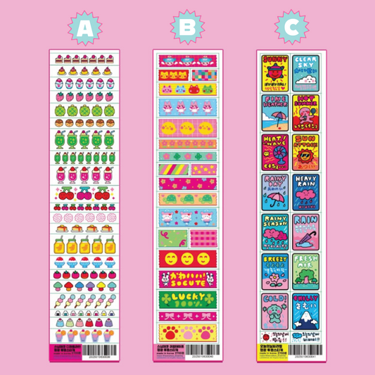 Leenahoo Decorative Sticker Sheets