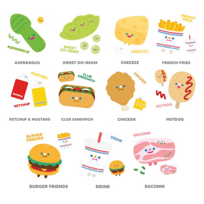 Recorder Factory Happy Picnic "Big Water Sticker" - Dandy Mail
