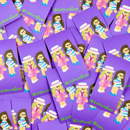 Dandy Mail x Dinga Mart Small Retro Toy Sticker Pack