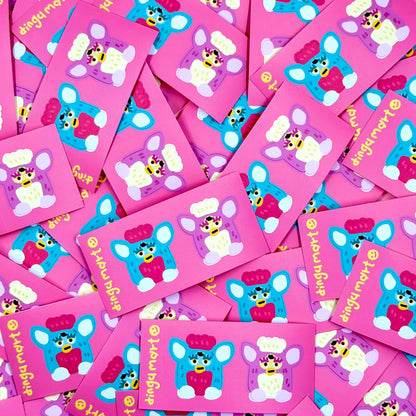 Dandy Mail x Dinga Mart Small Retro Toy Sticker Pack