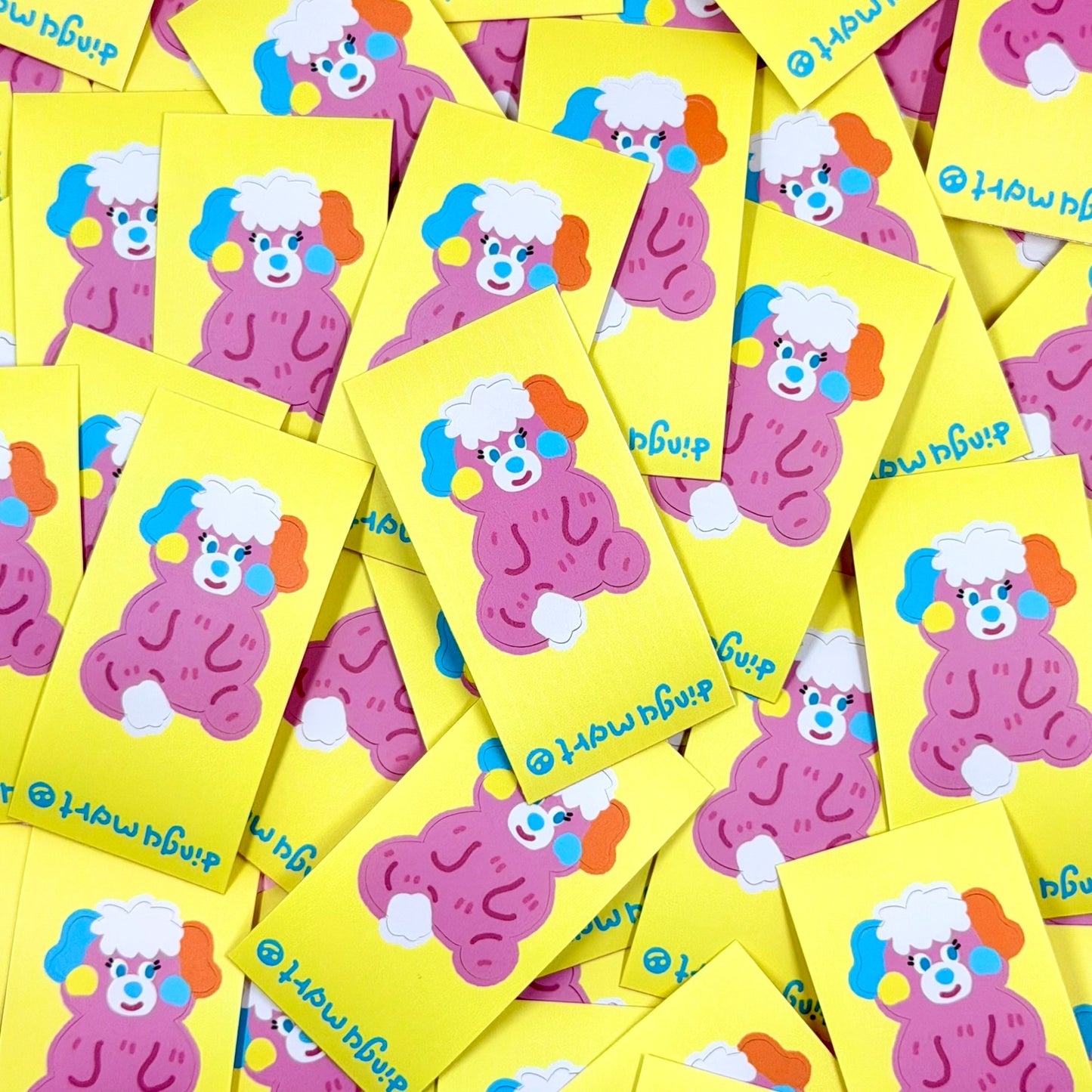 Dandy Mail x Dinga Mart Small Retro Toy Sticker Pack