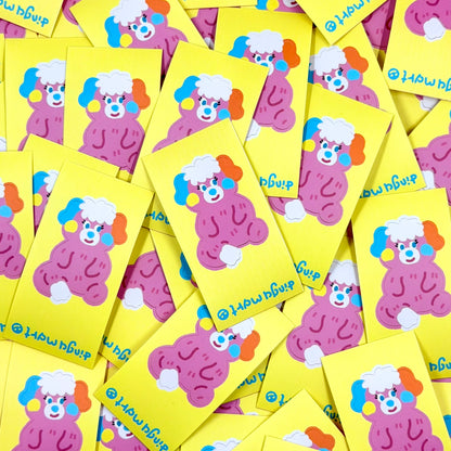 Dandy Mail x Dinga Mart Small Retro Toy Sticker Pack