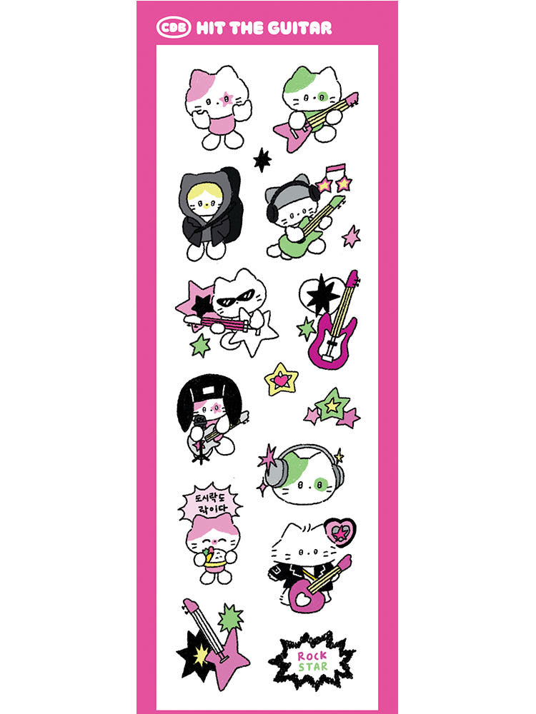 Catdabang Holographic Kitties Sticker Sheet - Dandy Mail