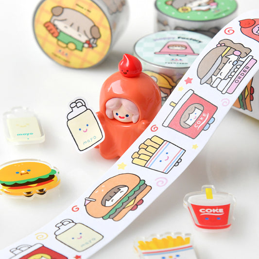 Recorder Factory x Roomroom Happy Junk Sticker Roll