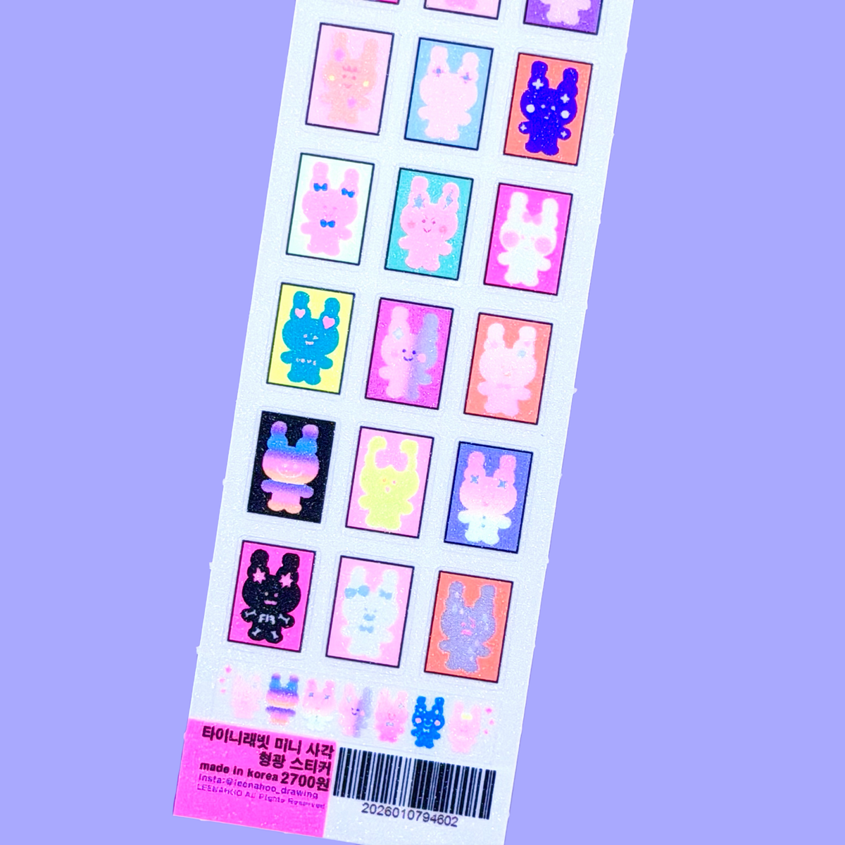 Leenahoo Glitter Weird Rabbits - Dandy Mail