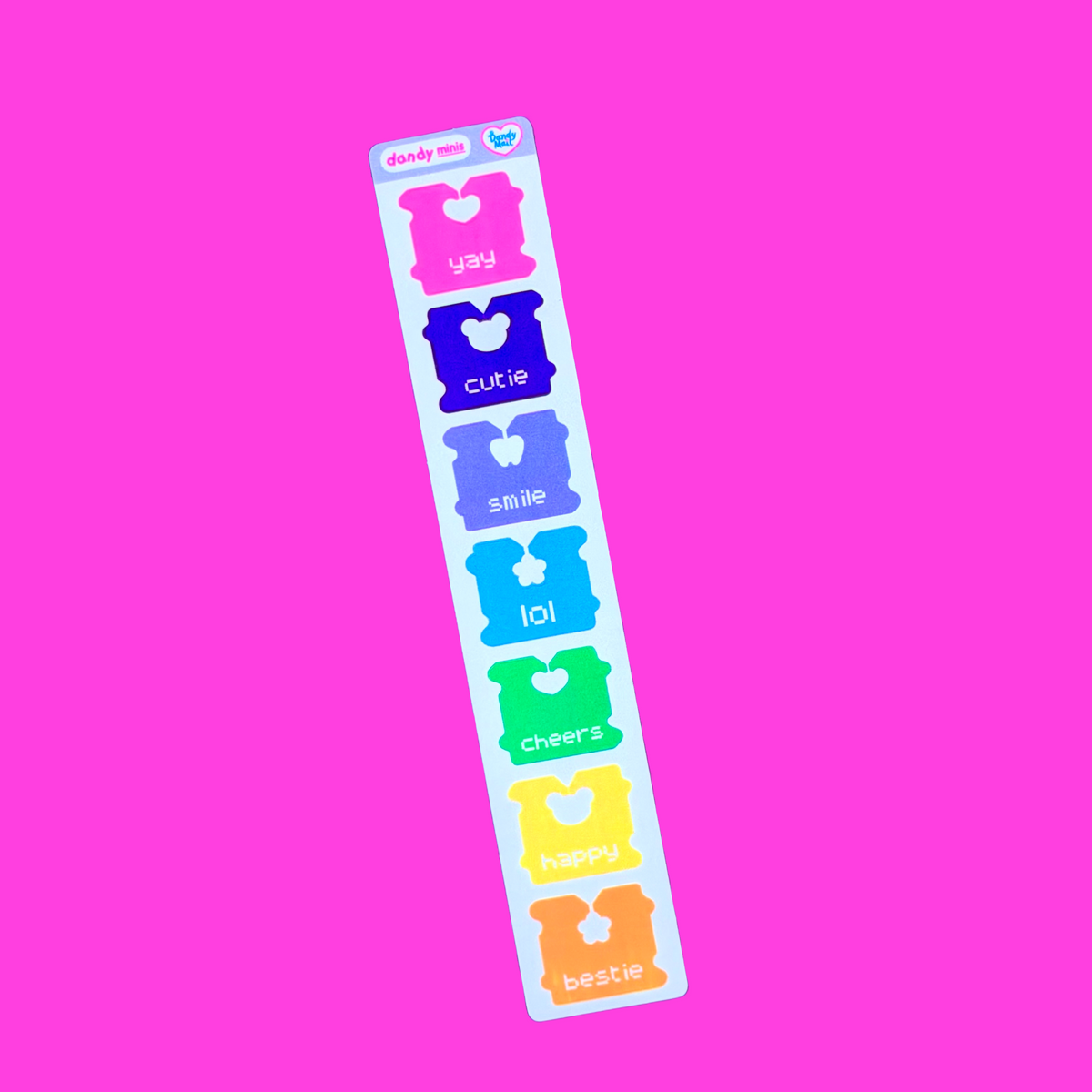 Dandy Minis Bread Tab Sticker Sheet - Dandy Mail