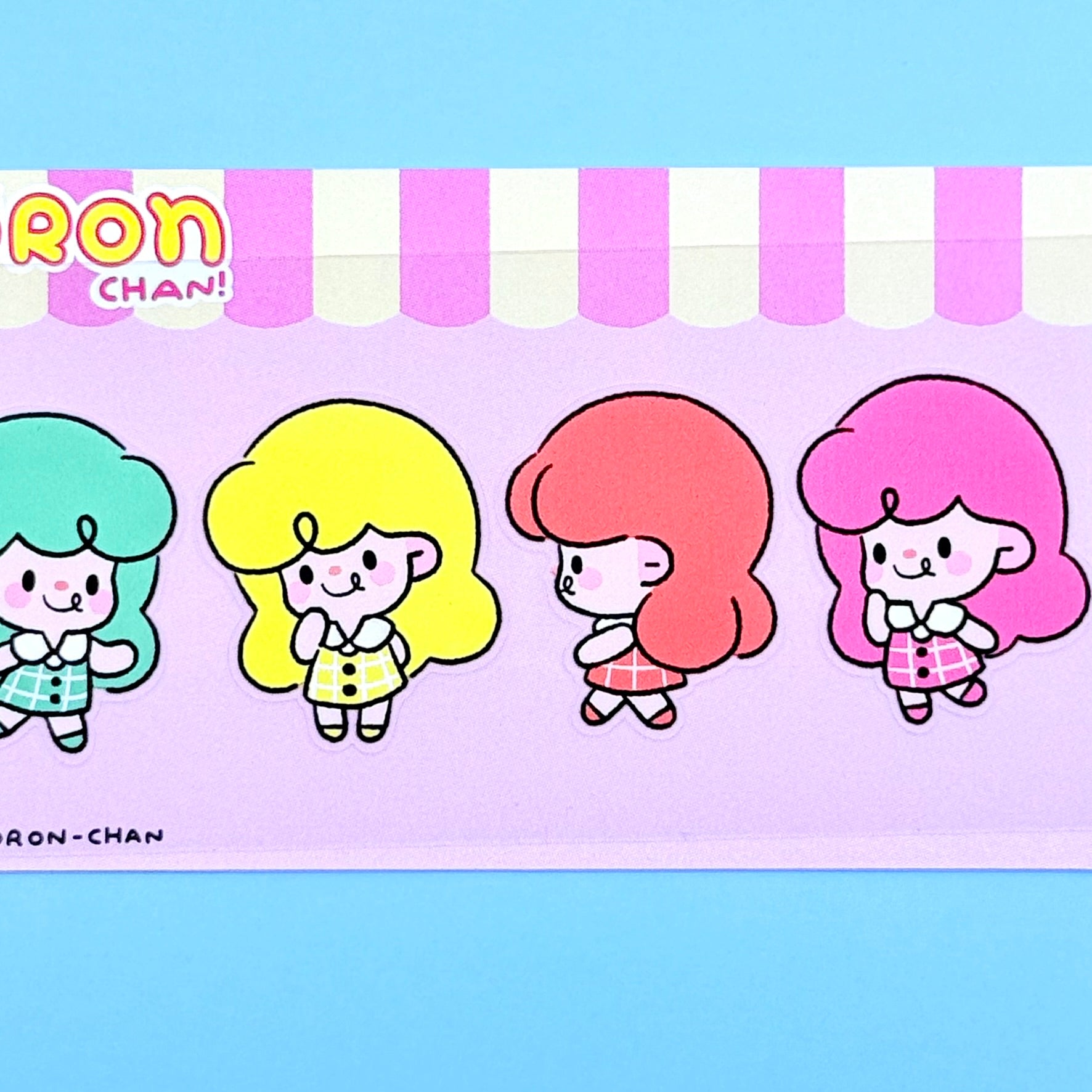 Coron Rainbow Girls Sticker Sheet - Dandy Mail