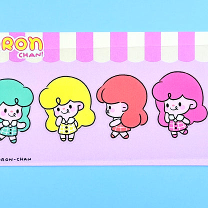 Coron Rainbow Girls Sticker Sheet - Dandy Mail