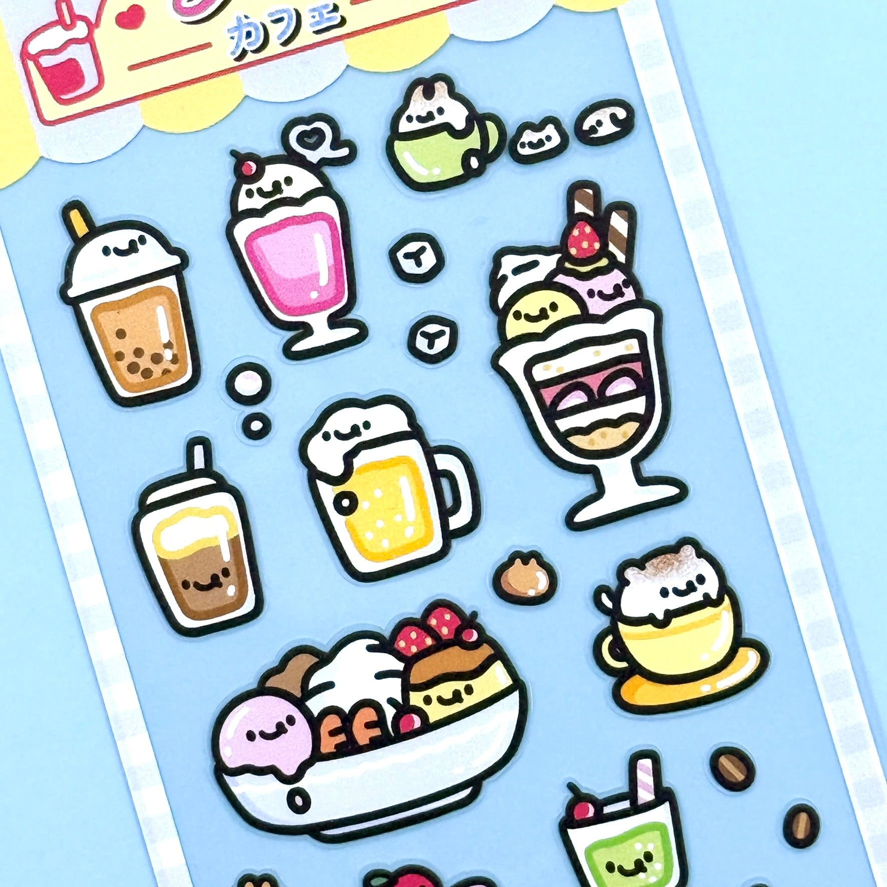 Coron Cafe Sticker Sheets - Dandy Mail